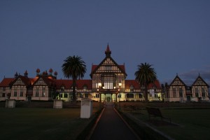Rotorua am Abend