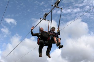 Die Männer sind entspannter ...