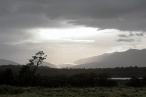 Die Sonne zeigt sich selten und kurz